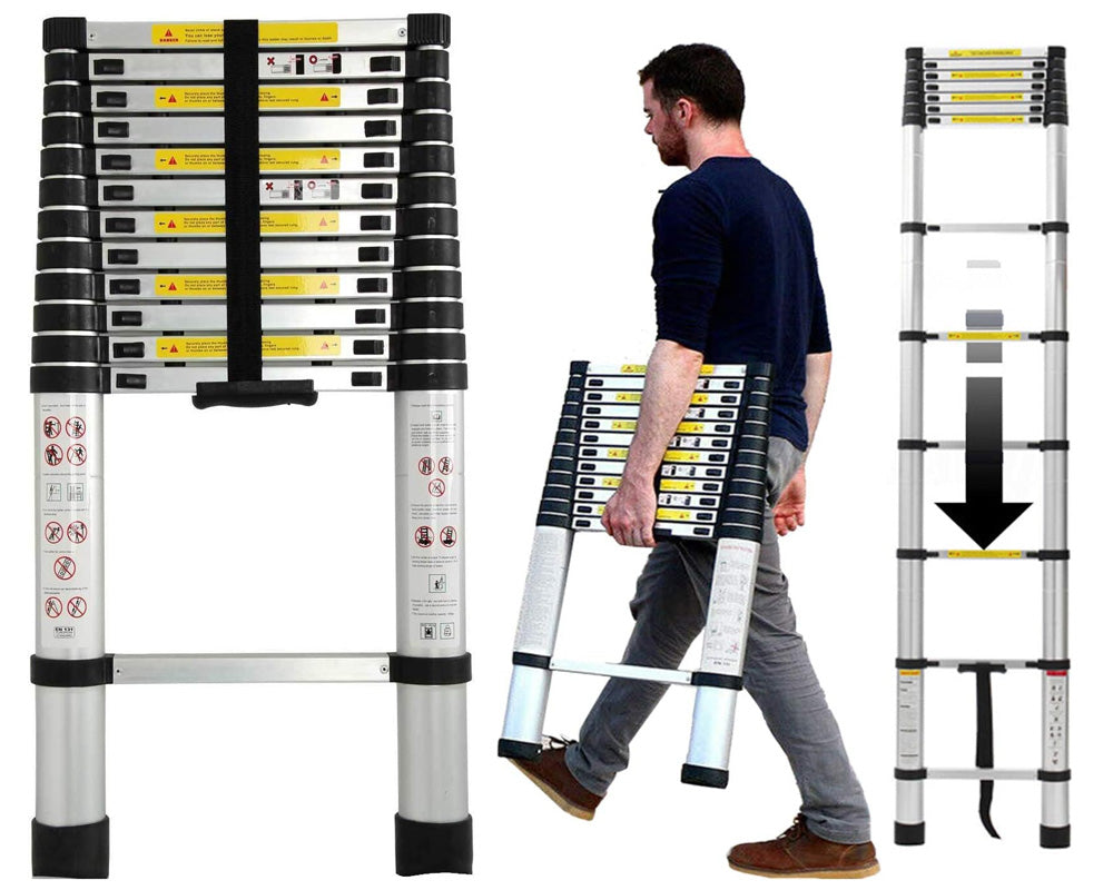 Ladder steps with anti-slip surface