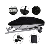 Thumbnail for Boat cover fitted on yacht with secure fastening
