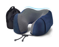 Thumbnail for Travel pillow with elastic strap adjustment detail