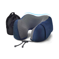 Thumbnail for Travel pillow used on plane for neck comfort