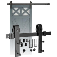 Thumbnail for Barn door hardware 2m showing track embedded occlusion splicing