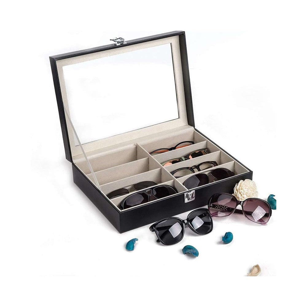 Organizer with watch and glasses storage