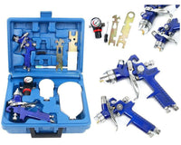 Thumbnail for HVLP spray gun with brush