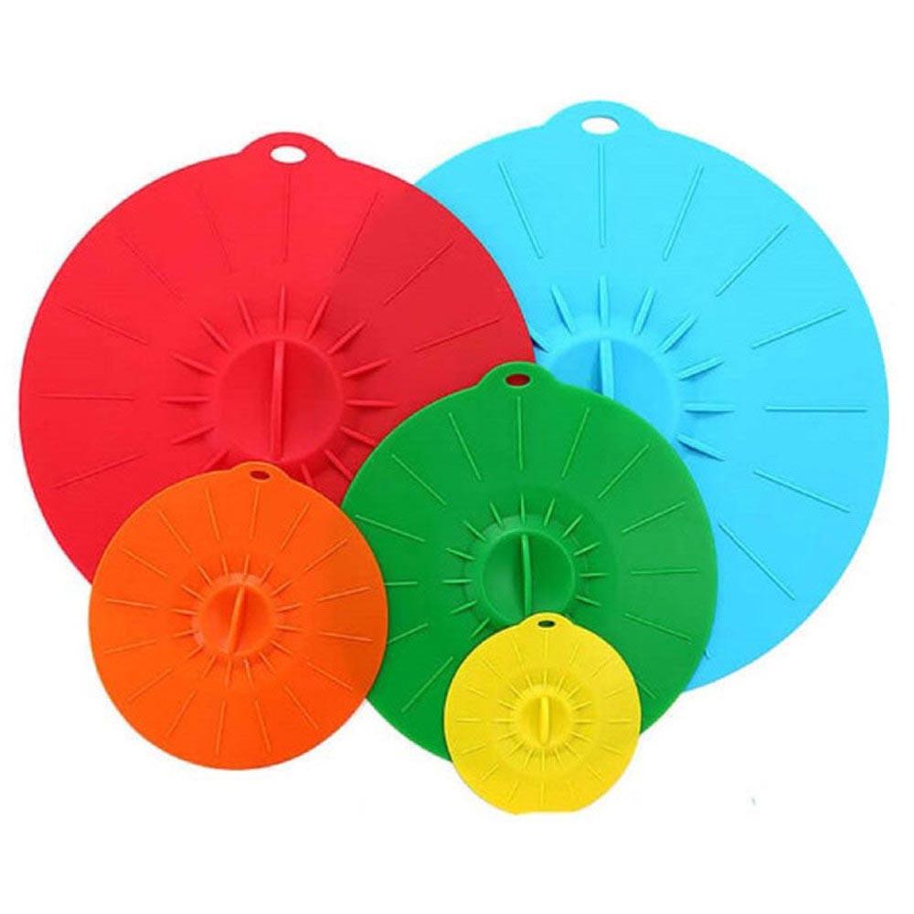 Silicone lids flexible and reusable
