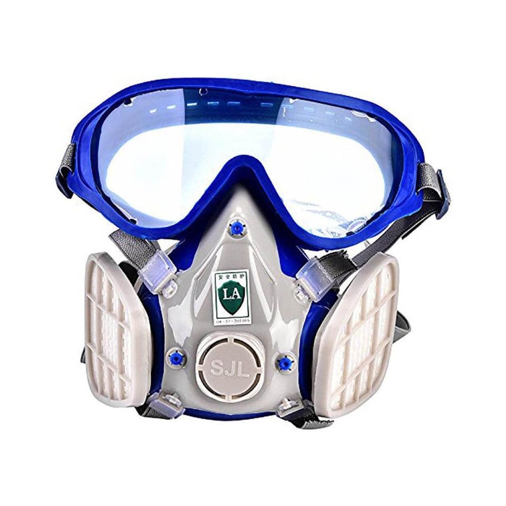 Respirator mask with durable and reusable design