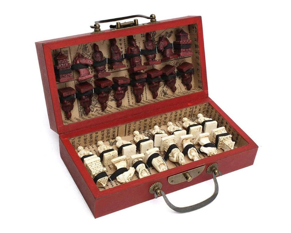 Chessboard showing intricate design and finish