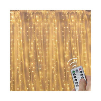 Thumbnail for Curtain lights with transparent cable