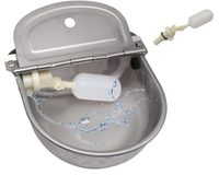 Thumbnail for Float valve detail inside stainless steel water bowl