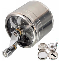 Thumbnail for Herb grinder in use with herbs inside