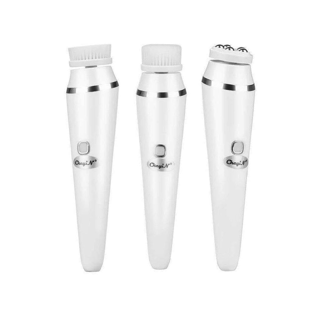 Electric brush with ergonomic handle