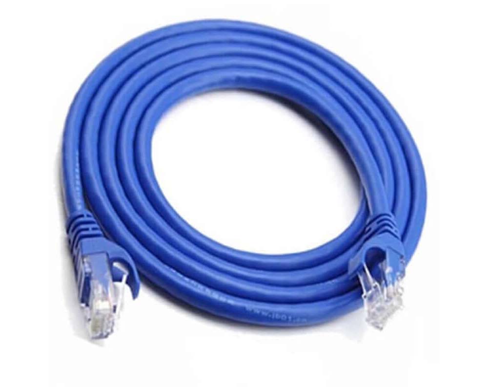 Ethernet cable Cat5e with gold plated connectors