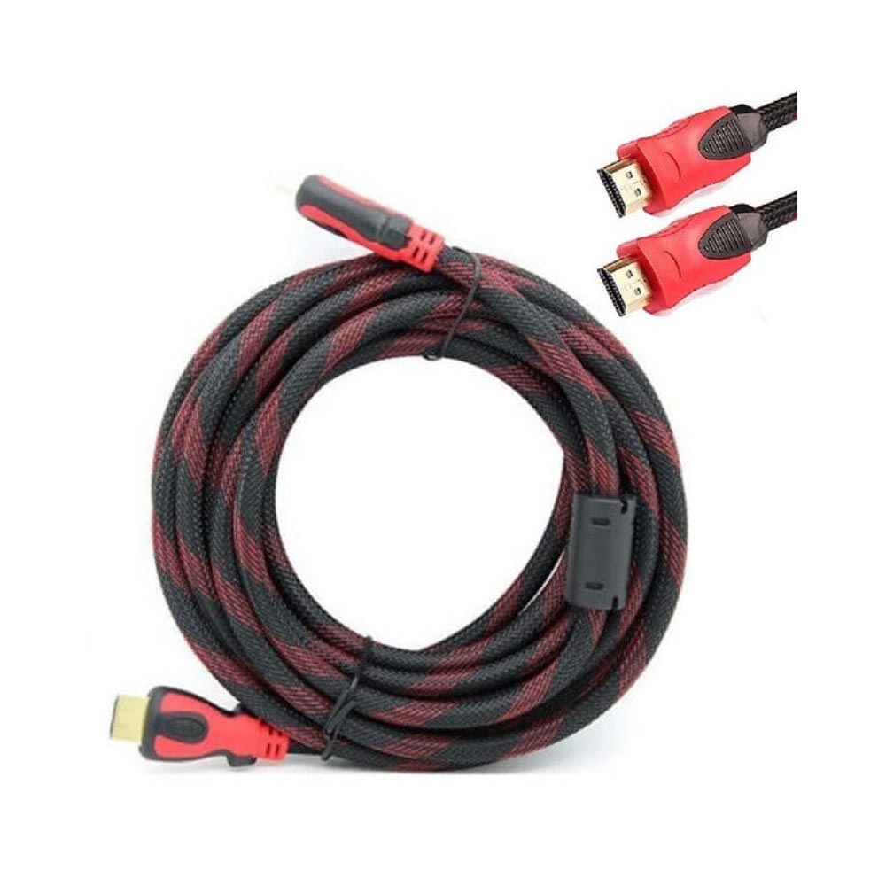 Gold plated HDMI connectors on 15 metre cable