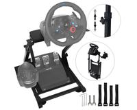 Thumbnail for Gaming Racing Simulator Wheel Stand