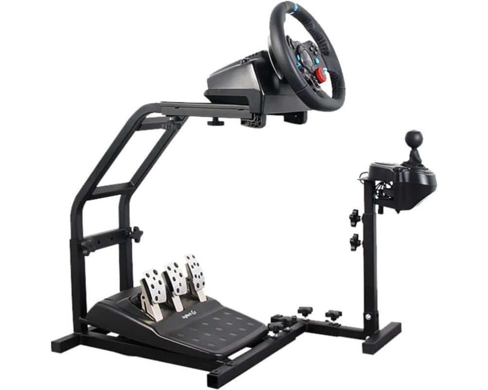 Adjustable stand for racing gear