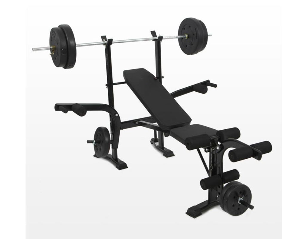 Weight bench multi-function design for full body workout