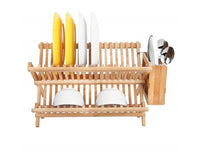 Thumbnail for Dish rack with cutlery basket attached