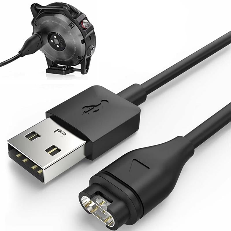 Garmin watch charging cable USB replacement 1 metre length