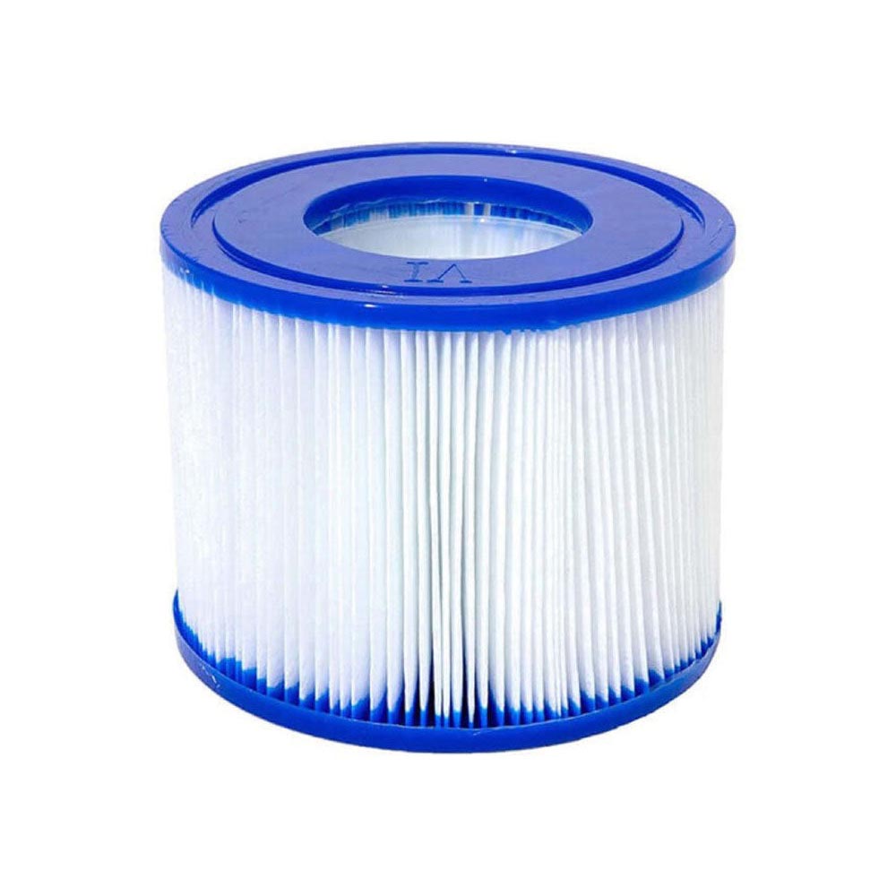 Lay Z Spa filter replacement showing cylindrical shape