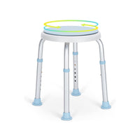 Thumbnail for Shower stool showing max load label