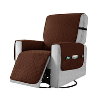 Thumbnail for Chair cover with non-slip strap detail