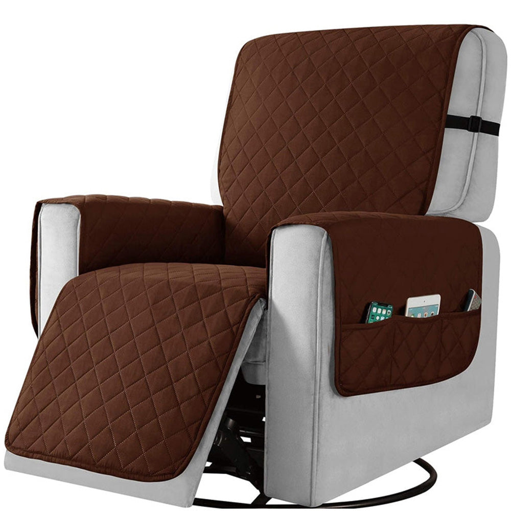 Recliner cover fitted on seat width 25 inches