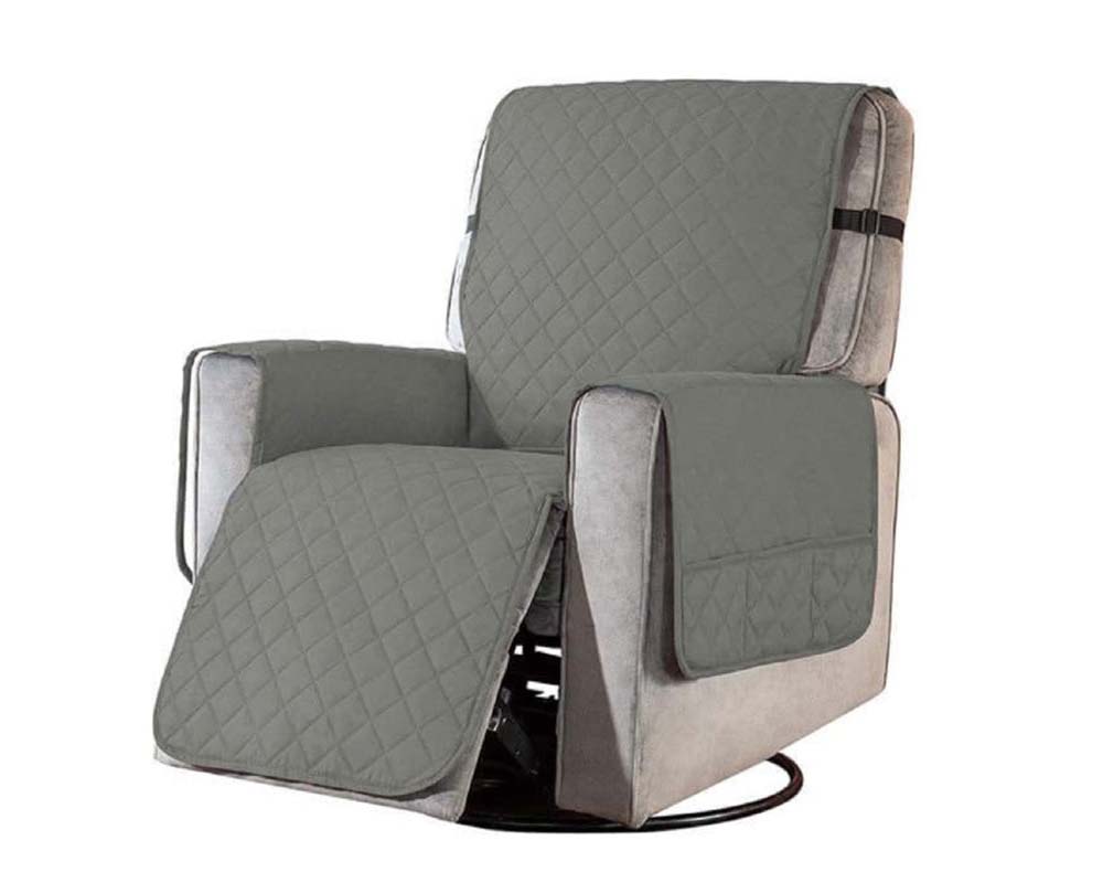 Non-slip design of recliner chair cover