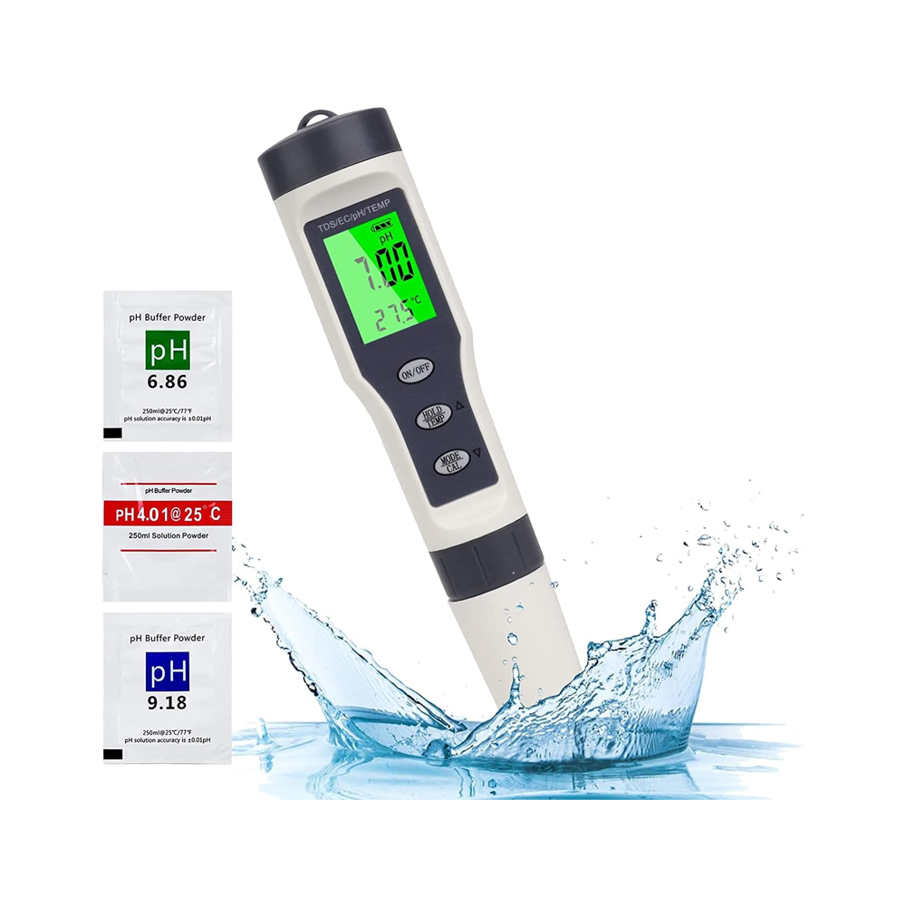 Digital meter with temperature and TDS function
