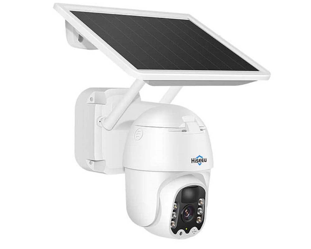 Easy install solar security camera