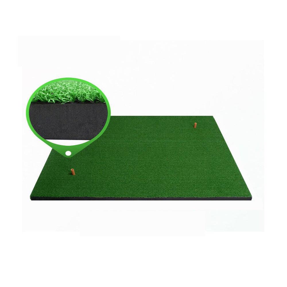 Golf practice mat portable for home or backyard use