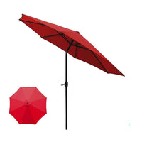 Thumbnail for 3M Parasol Replacement Cloth Round Garden Umbrella Cover For 8-Arm