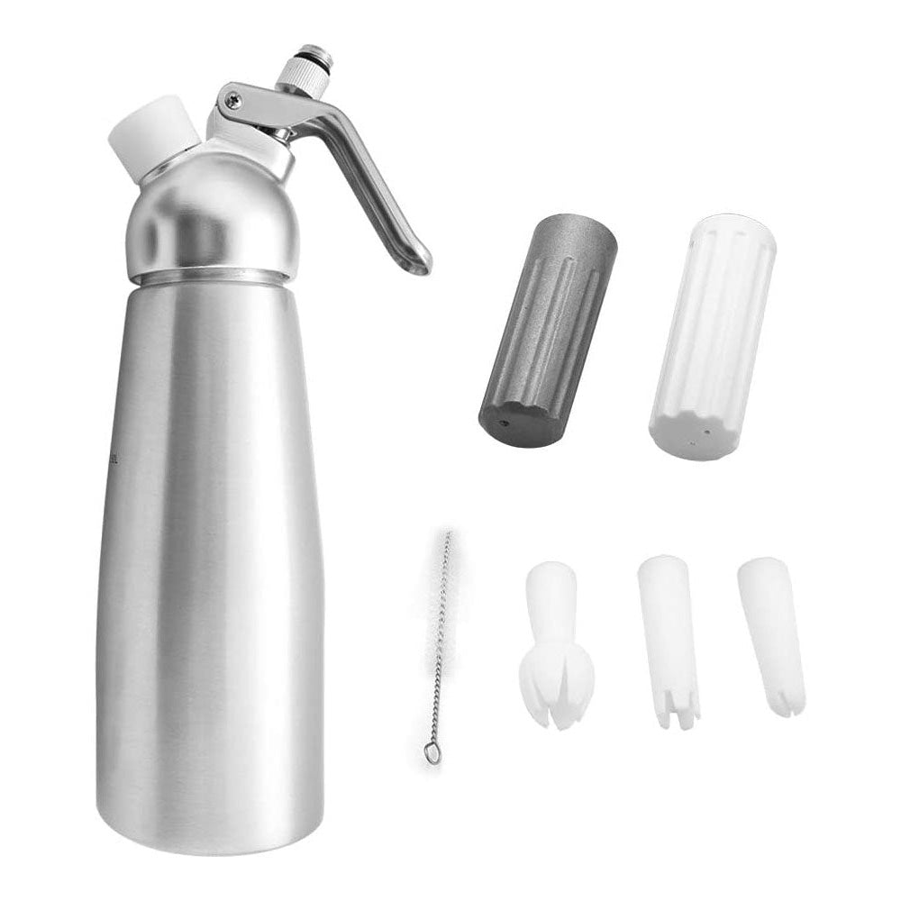 Dispenser with nozzles arranged on kitchen bench