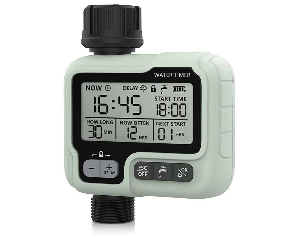 garden irrigation timer unit