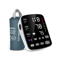 Thumbnail for Digital blood pressure monitor upper arm cuff attached