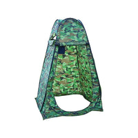 Thumbnail for Camping toilet tent with flexible steel frame