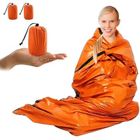 Thumbnail for Emergency sleeping bag bright orange colour