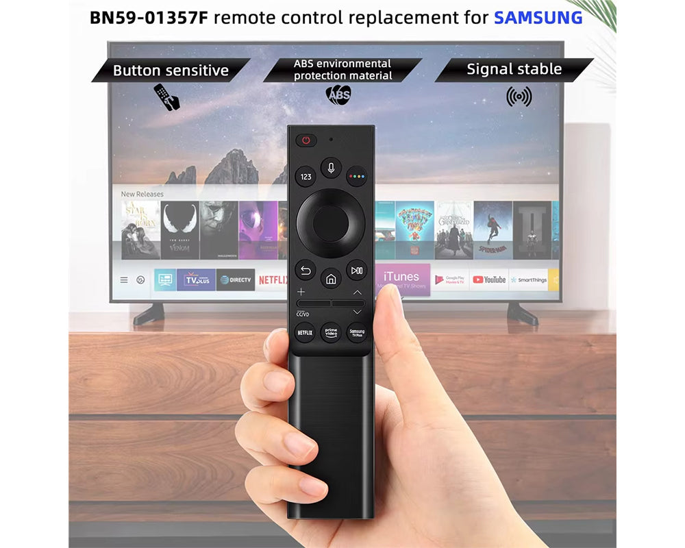 Samsung TV remote ergonomic button layout