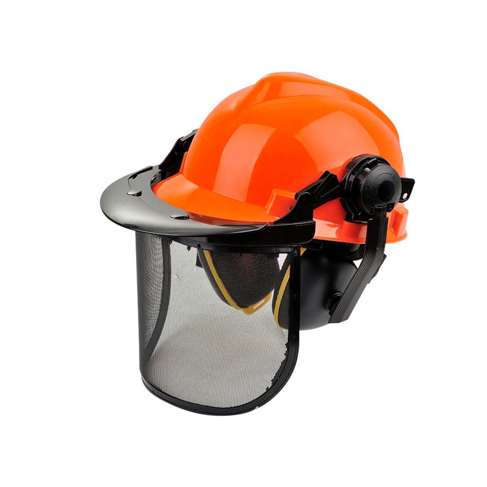 Helmet showing ventilation mesh