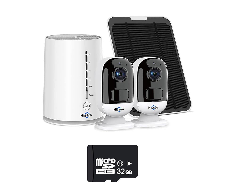 Security camera system kit