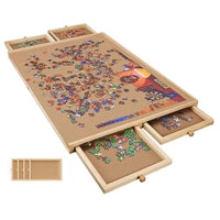 Thumbnail for Puzzle table portable design for home or travel