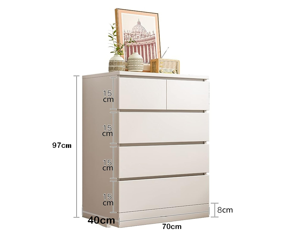 Chest of Drawers Tall boy 5 Drawers tallboy