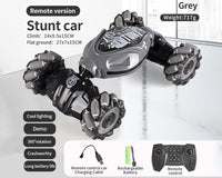 Thumbnail for Top view of stunt RC car with music feature