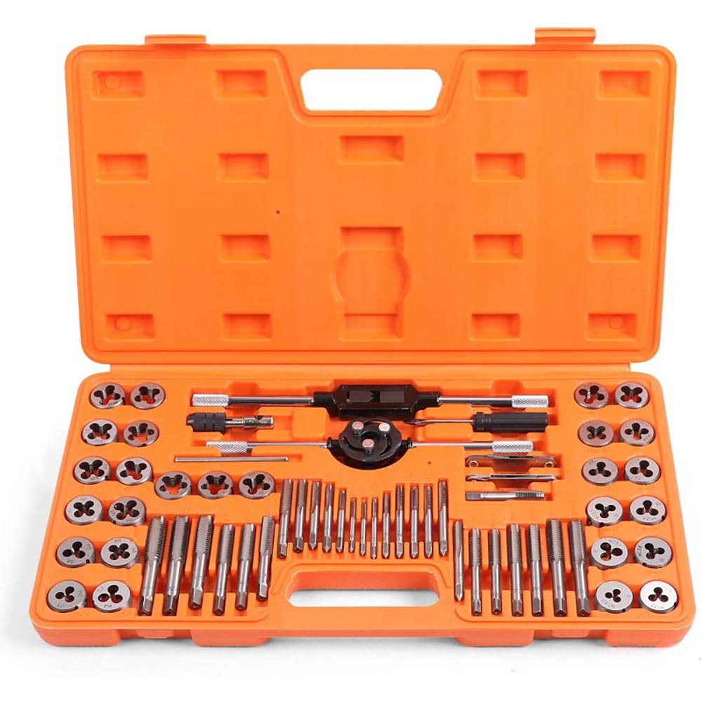 Storage case with organised tools