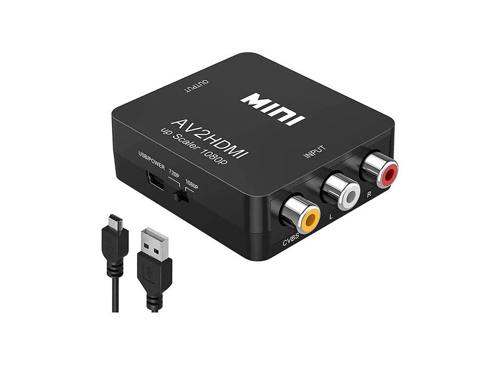 Converter box with LED indicator light