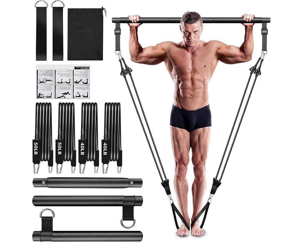 Pilates bar with manual sheet included