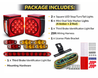 Thumbnail for Trailer light kit installed on truck rear
