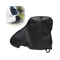 Thumbnail for Cover fitted on caravan tow hook