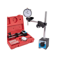 Thumbnail for Dial indicator with magnetic base on metal surface