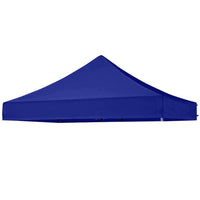 Thumbnail for Gazebo roof canopy flat laid showing blue colour