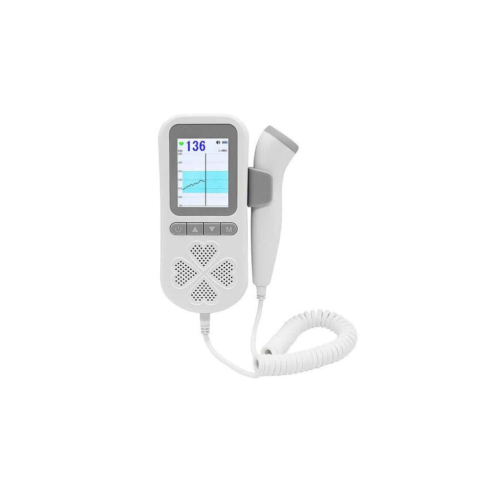 Dual Mode Medical Fetal Doppler Fetal 3.0Mhz Heart Rate Monitor