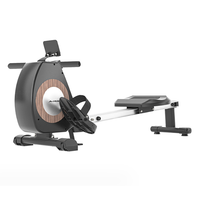 Thumbnail for Rowing machine folded for compact storage